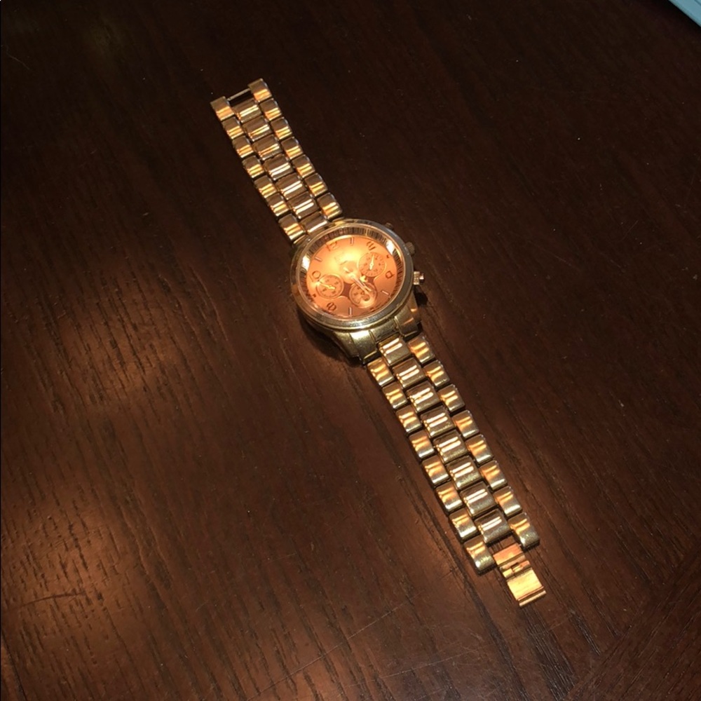 Gold/Copper NY&C watch